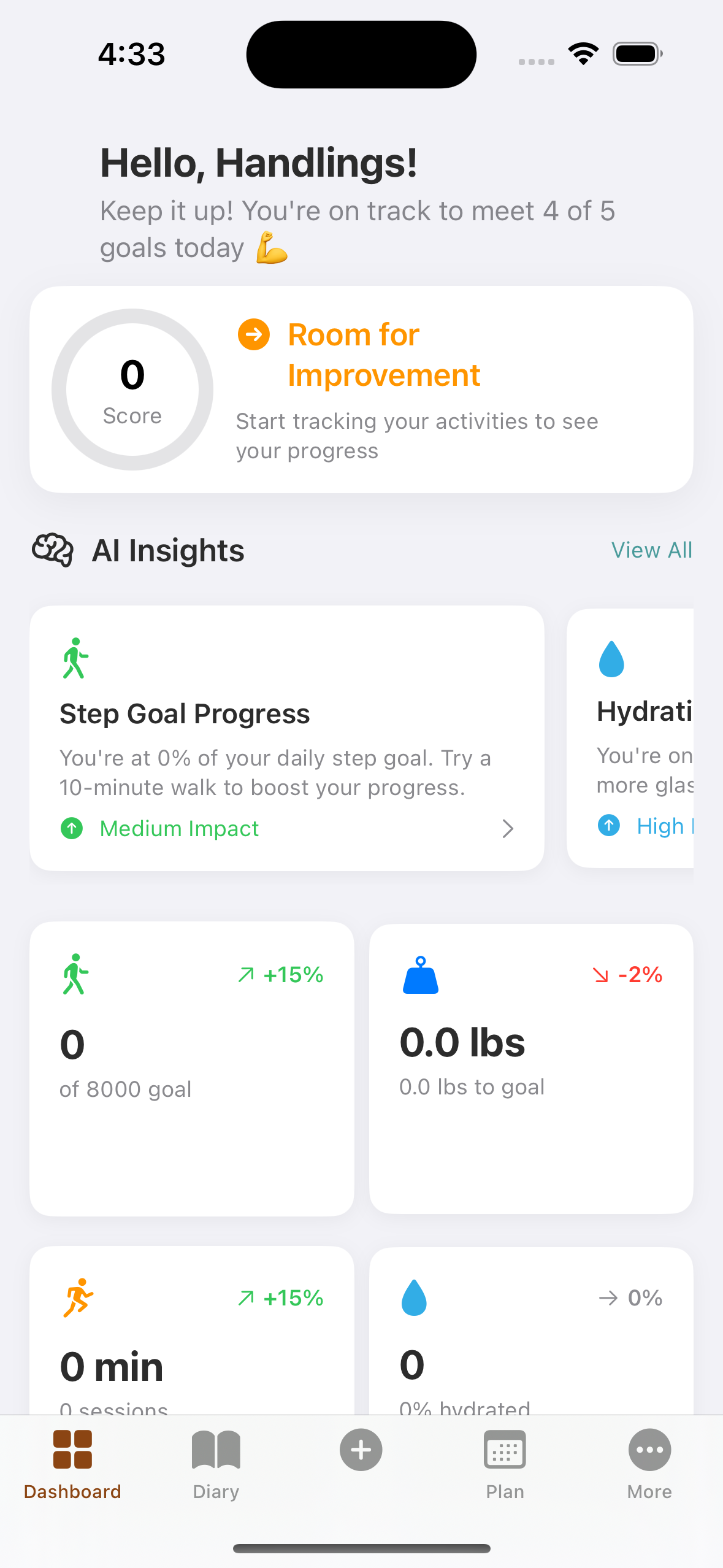 ML Fitness Dashboard